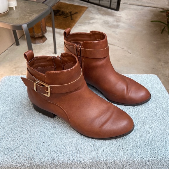 Forever 21 Shoes - Tan Ankle Boots ALL OFFERS ACCEPTED!